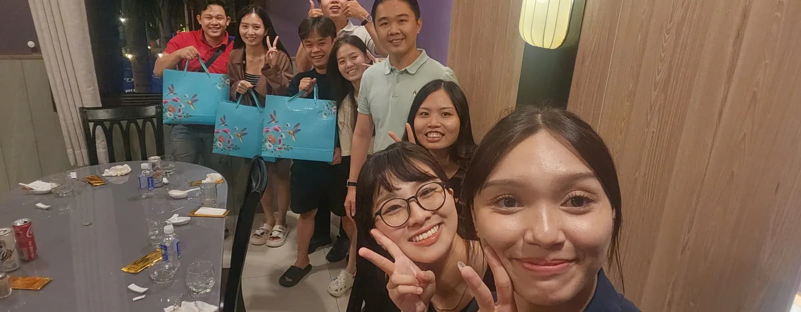 FIX team members celebrating together