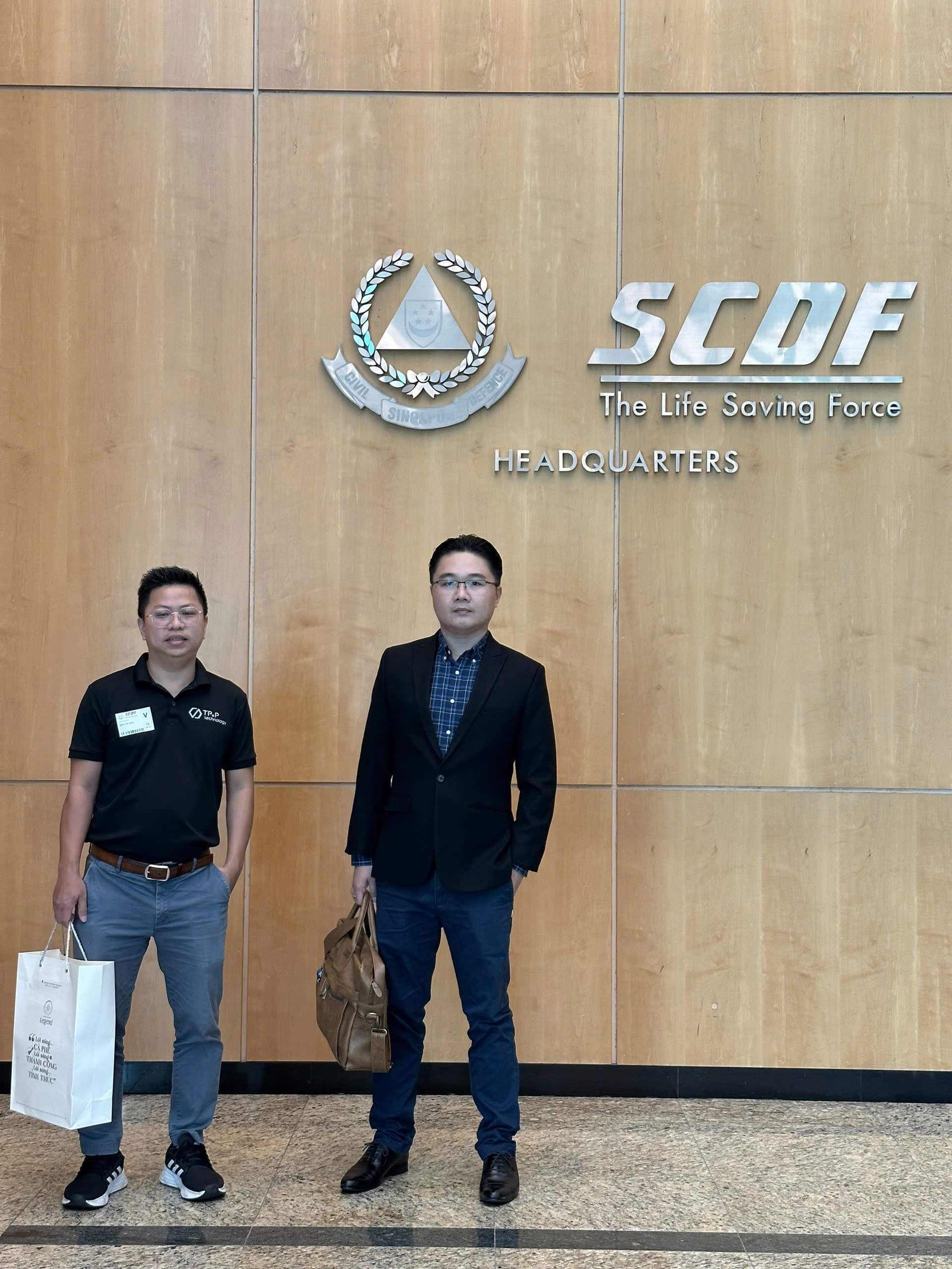 FIX Partner representatives during a business visit in Singapore