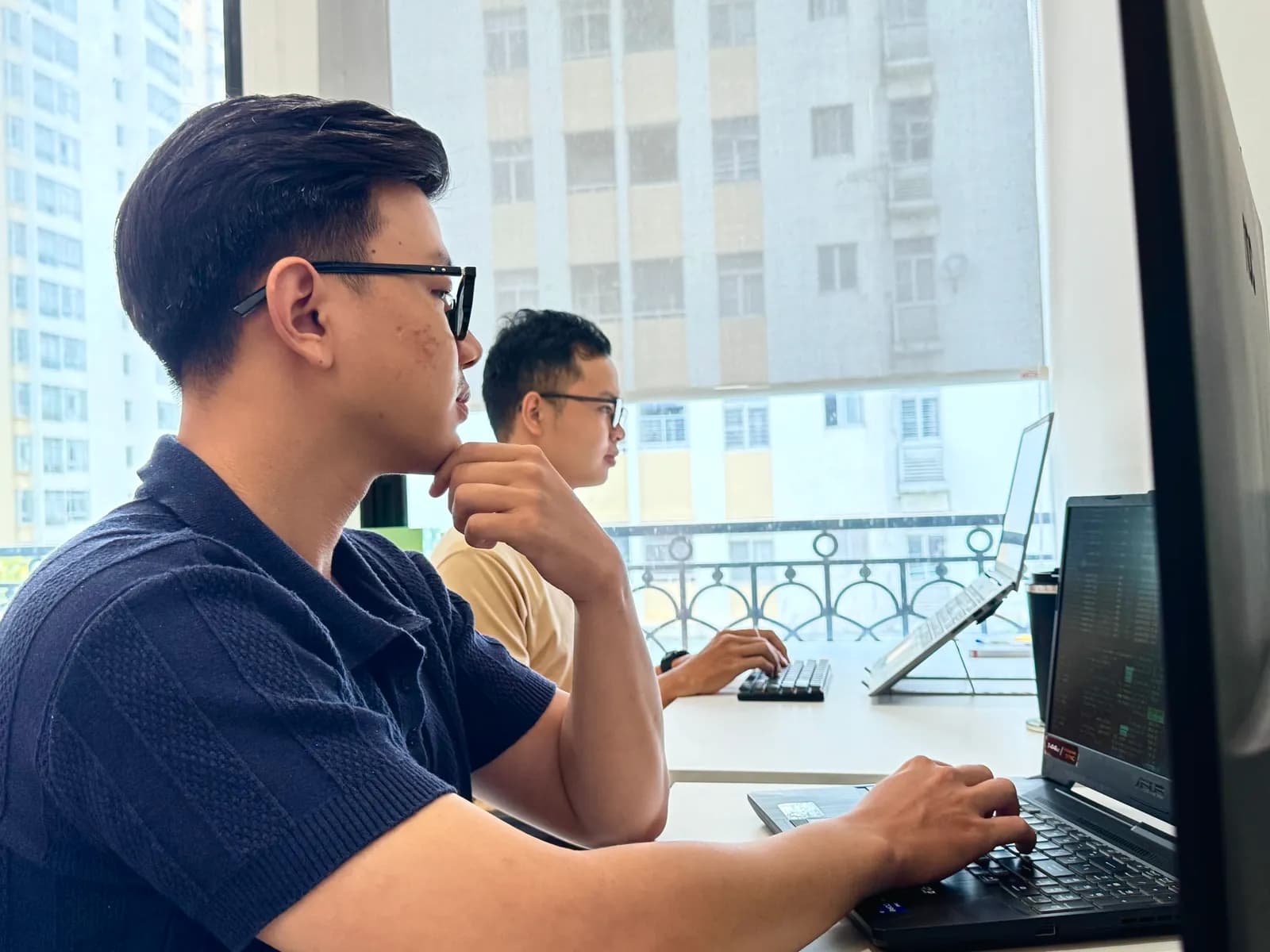 FIX Partner software team working together at the Ho Chi Minh City office