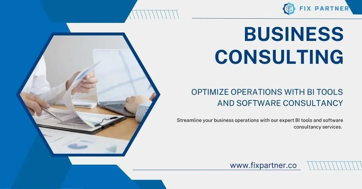 Optimize Operations with BI Tools and Software Consultancy