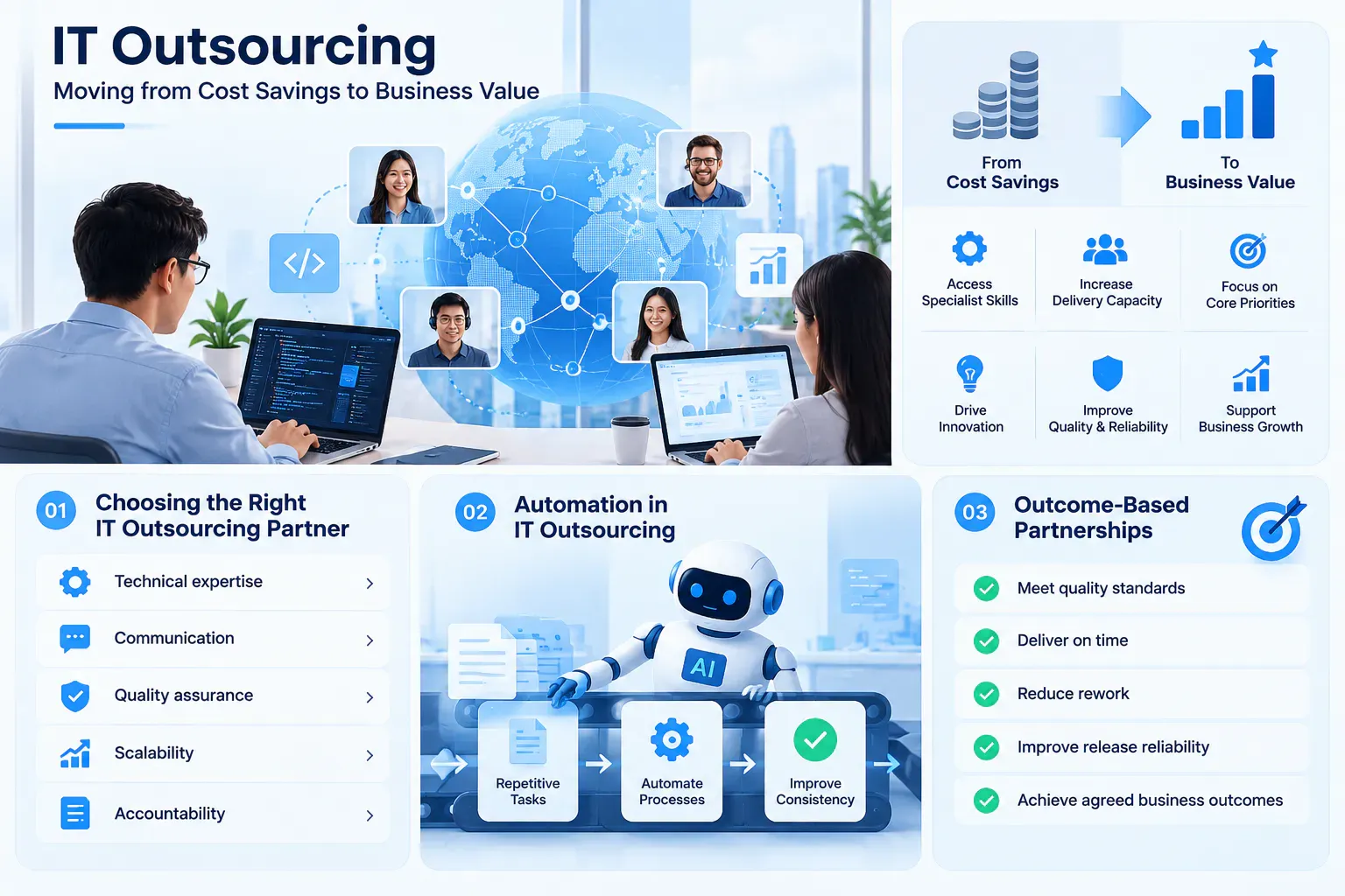 IT Outsourcing: Moving from Cost Savings to Business Value
