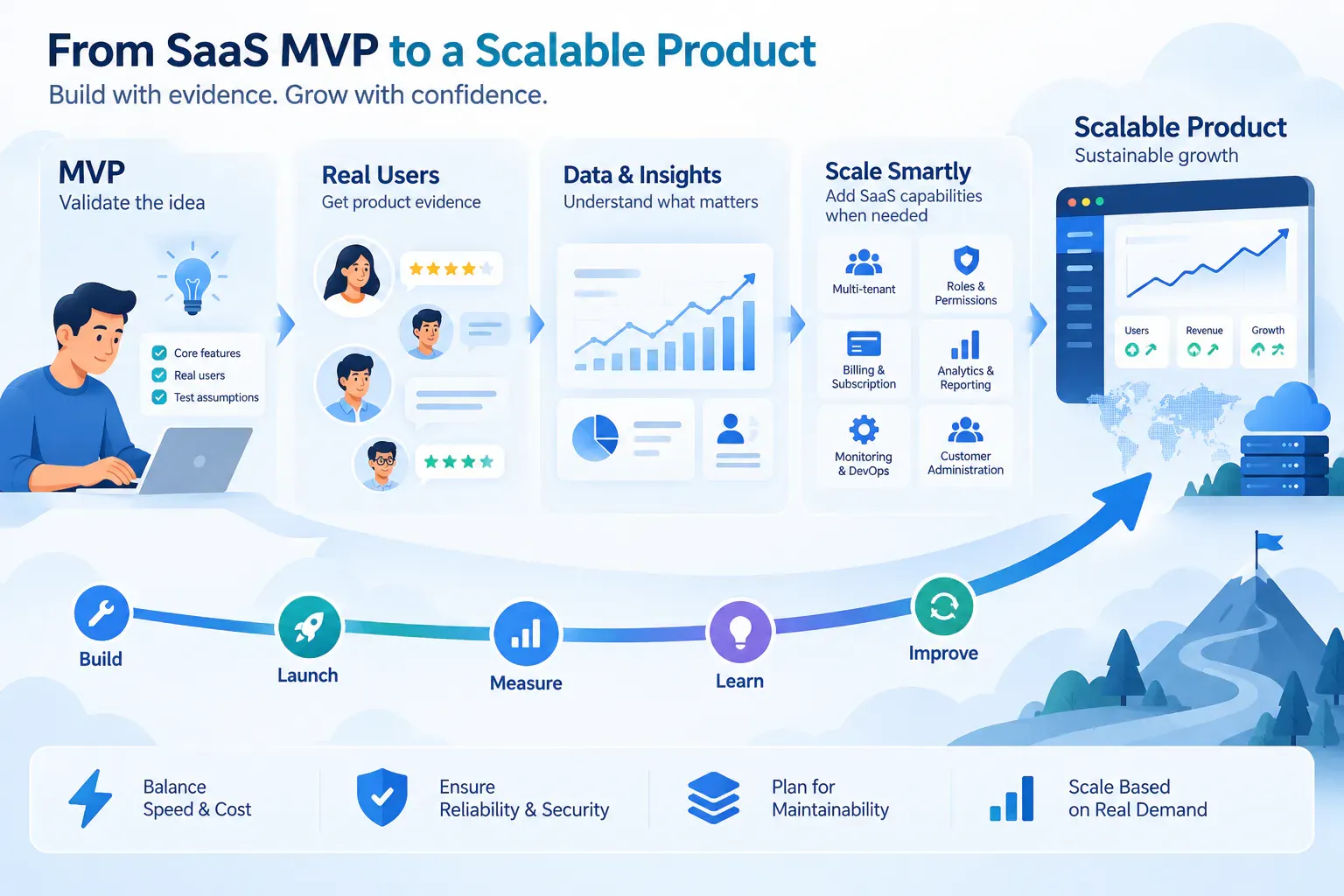 From SaaS MVP to a Scalable Product