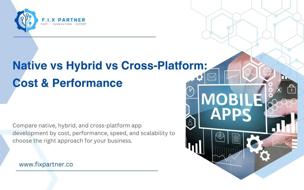 Native vs Hybrid vs Cross-Platform: Cost & Performance